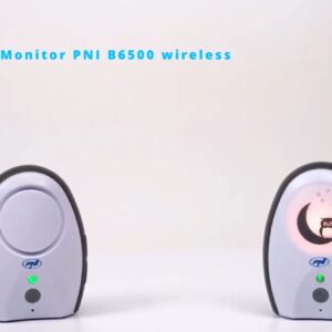 Belaidis garso kūdikių monitorius PNI B6500, domofonas, su naktine lempa, „Vox“ ir „Pager“ funkcijomis, reguliuojamu mikrofono jautrumu - Image 23
