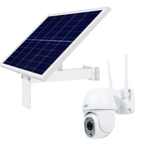 Belaidės vaizdo stebėjimo kameros PNI IP440 ir fotovoltinės saulės baterijos PNI PSF6020A komplektas - Image 9
