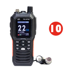 Dėžutė su 10 vnt. nešiojamų CB radijo stotelių PNI Escort HP 102 multi standard, ASQ, 4W, 12V-24V, NRC, Dual Watch, Roger Beep - Image 2