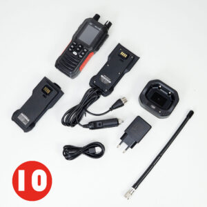Dėžutė su 10 vnt. nešiojamų CB radijo stotelių PNI Escort HP 102 multi standard, ASQ, 4W, 12V-24V, NRC, Dual Watch, Roger Beep - Image 3