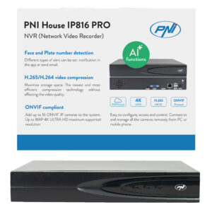 NVR PNI House IP816 su 16 kanalų IP 5MP arba 10 kanalų 8MP 4K - Image 10
