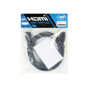 PNI H300 didelės spartos 1.4V HDMI laidas, kištukinis, Ethernet, paauksuotas, 3m - Image 2