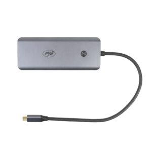 PNI MP15S USB-C į HDMI daugiafunkcis adapteris, 2 x USB 3.0, SD/TF, RJ45, USB-C PD - Image 2