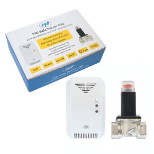 PNI Safe House 230 dujų jutiklio rinkinys ir 3/4 colio solenoidinis vožtuvas, garsinis ir šviesos signalas - Image 10