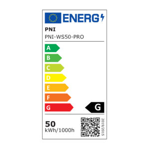 PNI GreenHouse WS50 PRO 50W LED prožektorius su 6W saulės baterija, 5000mAh akumuliatoriumi, 800lm, nuotolinio valdymo pulteliu, laikmačiu ir reguliuojamu ryškumu, 6500 K, IP65 - Image 13