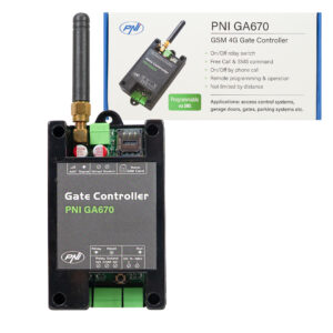 GSM 4G PNI GA670 relė garažo durų, vartų ir užtvarų valdymui - Image 7