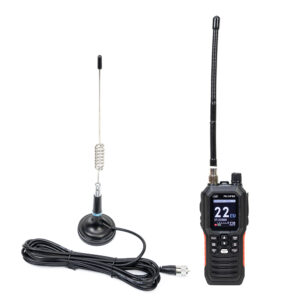 PNI Escort HP 102 kelių standartų nešiojama CB radijo stotelė, 4W, 12V-24V, AM-FM su PNI ML29 CB antena su magnetu - Image 9