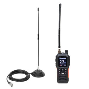 PNI Escort HP 102 kelių standartų nešiojama CB radijo stotelė, 4W, 12V-24V, AM-FM su PNI Extra 40 CB antena su magnetu - Image 9