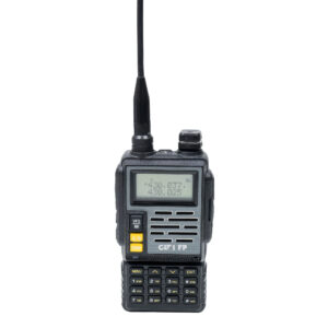 Bax 10bc nešiojama VHF/UHF radijo stotelė CRT FP00 dviejų dažnių 144-146 ir 430-440 MHz juoda, VOX, 128 kanalai, nuskaitymas (Scan), programuojama, žibintuvėlis, FM radijas 76-108 MHz, TOT, retransliatorius - Image 2