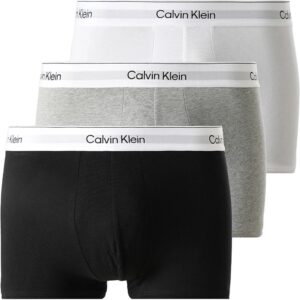 Calvin Klein Icon Relaxed Fit vyriški apatiniai, XL dydis 3 vnt. - pilkos/baltos/juodos - Image 2