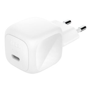 Belkin BoostCharge Kompaktiškas USB-C įkroviklis 45W – Baltas