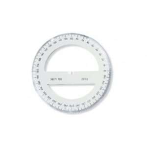 Matlankis Koh-I-Noor, 360, 10cm, plastikinis, skaidrus