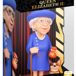 MINIX QUEEN ELIZABETH - QUEEN ELIZABETH II WITH CORGI