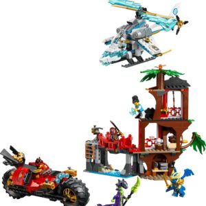 LEGO NINJAGO 71857 Ninja transporto priemonės medžio namelis mūšis - Image 3