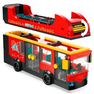 LEGO CITY 60407 Raudonas dviaukštis apžvalginis autobusas - Image 3