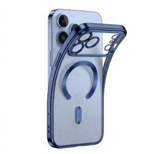 Tech-Protect MAGFLEX MagSafe iPhone 17 PRO / 18 PRO BLIZGUS ŠVIESIAI MĖLYNAS - Image 4