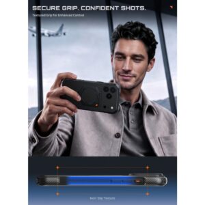SUPCASE AERO MAG MagSafe iPhone 17 PRO MAX / 18 PRO MAX ARAMIDINIS DĖKLAS JUODAS - Image 7