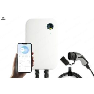 7kW 1 Fazės wallbox krovimo stotele WB20 su Wi-fi funkcija - Image 1