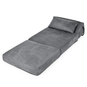2-in-1 vienvietė išlankstoma poroloninė sofa-lova čiužinys 190x70 cm ModernHome - Image 8