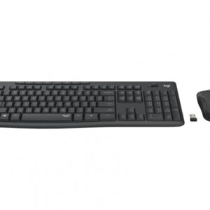 Logitech MK295 Silent Wireless Combo Belaidė klaviatūra, US Int, Graphite - Image 3