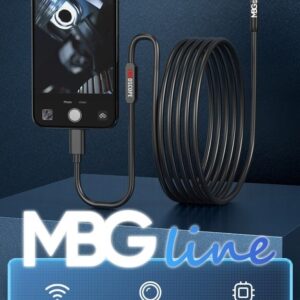 MBG line W300 2 m DUO 8 mm inspekcinė kamera