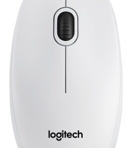 Logitech B100 Laidinė pelė, USB Type-A, Optical, 800 DPI, Balta - Image 2