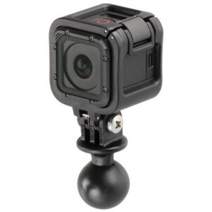 RAM Mounts RAP-B-202U-GOP1 Universalus adapteris veiksmo kamerai, juodas - Image 2