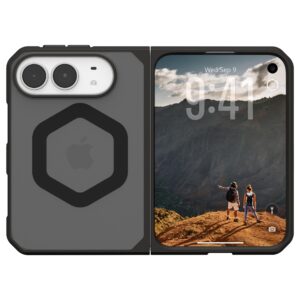 UAG Mouve magnetinis galinis dangtelis, skirtas Apple iPhone Duo – Ash