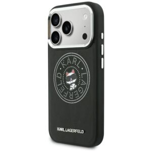 Karl Lagerfeld Point Choupette Sketch MagSafe dėklas, skirtas iPhone 18 Pro / 17 Pro, juodas - Image 2