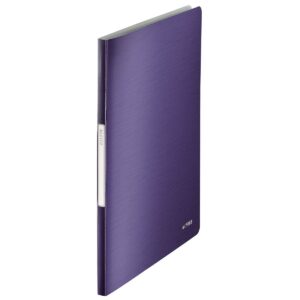 Aplankas dokumentams Leitz Style PP, A4, 20 įmaučių, plastikinis, titano mėlynos spalvos - Image 2