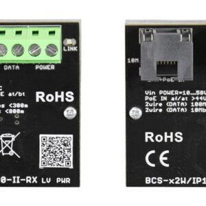 BCS BCS-X2W/IP100-II tinklo medijos keitiklis 100 Mbit/ai Juoda - Image 2