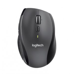 Logitech Marathon M705 Belaidė pelė, RF Wireless, 1000 DPI, Juoda/Pilka