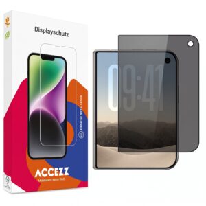 Accezz privatumą saugantis grūdinto stiklo ekrano apsauginis stiklas, skirtas Apple iPhone Duo