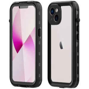 Redpepper Dot Plus vandeniui atsparus dėklas, skirtas Apple iPhone 14 Plus – juodas