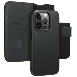 Accezz 2-in-1 odinis atverčiamas dėklas su MagSafe, skirtas Apple iPhone 14 Pro – Onyx Black