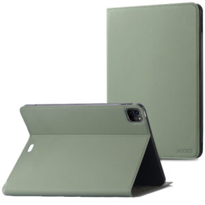 Accezz Classic atverčiamas dėklas, skirtas Apple iPad Pro 12.9 (2020/2021/2022) – žalias