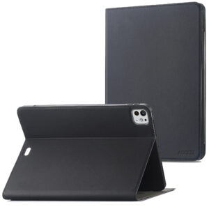 Accezz Classic atverčiamas dėklas, skirtas Apple iPad Pro 13 (2025) M5 / (2024) M4 – juodas - Image 1