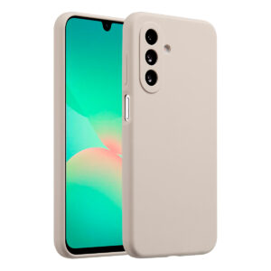 Accezz skysto silikono dėklas, skirtas Samsung Galaxy A26 – Stone - Image 1