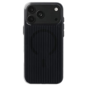 Accezz Lite galinis dangtelis su MagSafe | Fluted | skirtas Apple iPhone 18 Pro / 17 Pro - Smokey Clear