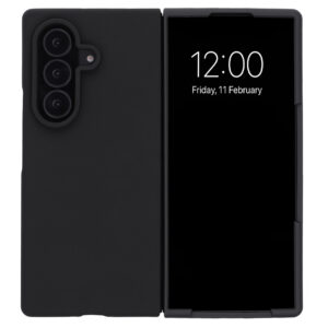 Accezz skysto silikono dėklas su MagSafe, skirtas Samsung Galaxy Z Fold 8 Ultra – Juodas
