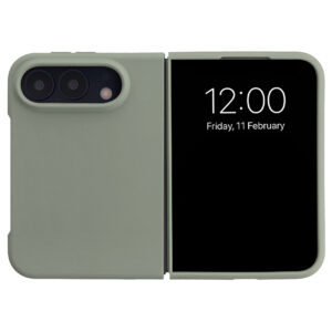 Accezz skysto silikono dėklas su MagSafe, skirtas Apple iPhone Duo – Cooper Green