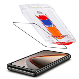 Accezz grūdinto stiklo ekrano apsauga su aplikatoriumi – 2 vnt. pakuotė, skirta Apple iPhone Duo