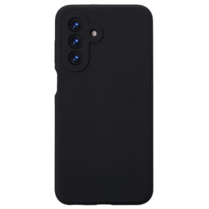 Accezz skysto silikono dėklas, skirtas Samsung Galaxy A18 (4G) – juodas