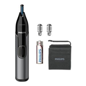 Philips 3000 Series NT3650/16 Nosies, ausų ir antakių plaukų kirpimo mašinėlė, Pilka - Image 3