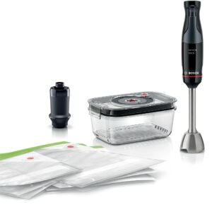 Bosch Serie 4 MSM4B6V2 trintuvas 1,2 L Panardinamas maišytuvas 1000 W Juoda