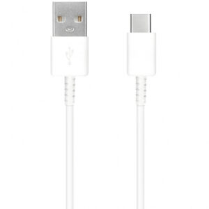 Originalus Samsung USB-C į USB-A laidas gamyklinėje pakuotėje – 1,5 metro – 18 vatų – Baltas - Image 1