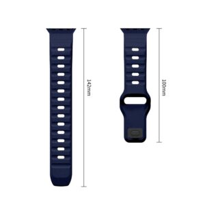 Tech-Protect SILICONE LINE WATCH 8 / 9 / 10 / 11 / 12 / SE / ULTRA (44 / 45 / 46 / 49 MM) ATLANTIC BLUE - Image 7