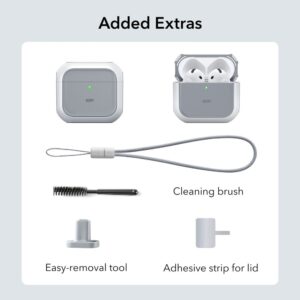 ESR ORBIT HALOLOCK MAGSAFE DĖKLAS AIRPODS 4 / 5 BALTAS - Image 8