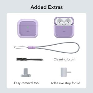 ESR ORBIT HALOLOCK MAGSAFE DĖKLAS AIRPODS 4 / 5 VIOLETINIS - Image 8