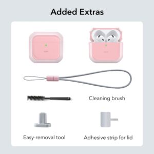 ESR ORBIT HALOLOCK MAGSAFE DĖKLAS AIRPODS 4 / 5 ROŽINIS - Image 8